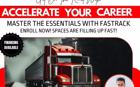 Accelerate Your Career With A Top Truck Driving School